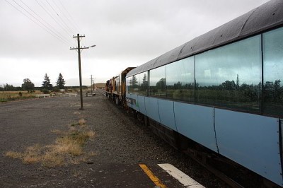 Start des TranzAlpine in Christchurch