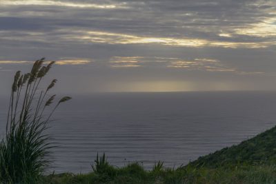Beginnender Sonnenuntergang am Cape Reinga