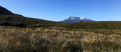 Mount Ruapehu auf dem Tongariro Alpine Crossing