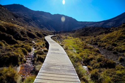 Der Weg zum Glück - Tongariro Alpine Crossing