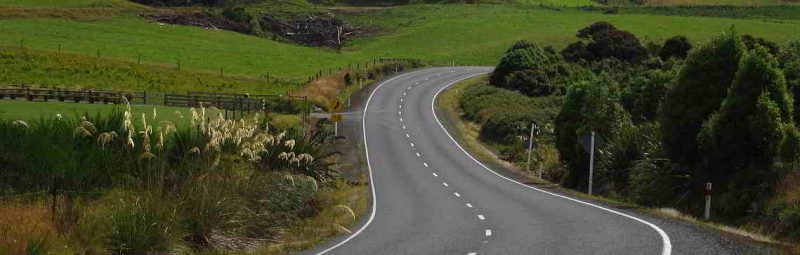 Eine Autobahn in Neuseeland?