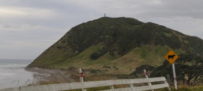Detailblick - der Leuchtturm vom East-Cape