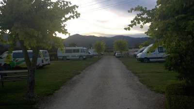 Takaka Camping and Cabins - Aussicht im Morgengrauen