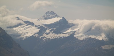 Mt. Aspiring mit seinen 3.033 Metern. Damit ist er der 14. höchste Berg Neuseelands