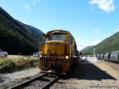 Kiwi Railway Station at Arthur's Pass Villiage