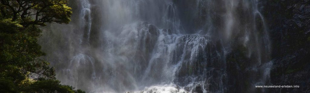 Devils Punchball Wasserfall auf Neuseeland