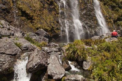 Earland Falls auf Neuseeland