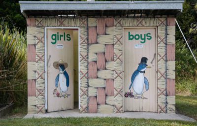 WC Häusschen in Neuseeland